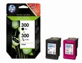 Produktbild: HP 300 original 2er-Pack Tinte schwarz - CN637EE 200 Seiten
