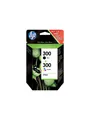 Produktbild: HP 300 / CN637EE - Combo Pack - Black - (Cyan Magenta Cyan) Ink - Tintenpatrone Dye-based tricolour