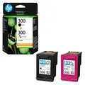 Produktbild: HP 300(CN637EE) schwarz, color Druckerpatronen, 2er-Set