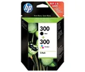 Produktbild: Hp Tinten Kombipack CN637EE schwarz/color NR.300/CC640EE, NR.300/CC643EE