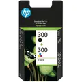 Produktbild: HP 300 2er-Pack Schwarz/Cyan/Magenta/Gelb Original Druckerpatronen