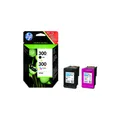 Produktbild: HP CN637EE Inkjetpatrone Nr. 300 schwarz + 3-farbig 2 Stück
