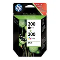 Produktbild: HP HP Ink No 300 HP300 HP 300 Combopack Black Schwarz Tricolor (CN637EE)