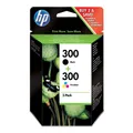 Produktbild: HP 300 Original Tintenpatrone CN637EE Schwarz und Farbig 2er-Pack