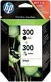 Produktbild: 2 HP Druckerpatronen Tinte Nr. 300 BK / tri-color Multipack