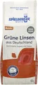 Produktbild: Grüne Linsen aus Deutschland, demeter 12 x 400 g