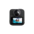 Produktbild: GoPro MAX2 – wasserdichte 360-Grad-Actionkamera + traditionelle Actionkamera mit Touchscreen, sphärischem 8K-Video, 29 MP 360-Grad-Fotos, leicht austauschbaren Objektiven, HyperSmooth-Stabilisierung