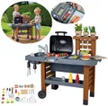 Produktbild: Smoby Große Outdoor Gartenspielküche mit Zubehör Küche Gartenküche Spielküche