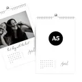 Produktbild: heaven+paper A5 Fotokalender immerwährend jahresunabhängig ohne Jahr zum selbstgestalten Wandkalender im eleganten Design, modern & schick ideal zum verschenken (Simplicity, A5)