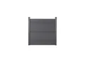 Produktbild: Home Deluxe WPC Sichtschutzzaun CALLADO - 1 x Element + 2 x Pfosten