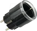 Produktbild: SHELLY PLUGSG3B - Shelly Plug S Gen3, schwarz