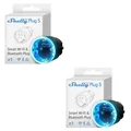 Produktbild: 2X Shelly Smarte Steckdose Gen3 WLAN Bluetooth Plug Wi-Fi Steckdose Schwarz