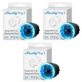 Produktbild: 3X Shelly Smarte Steckdose Gen3 WLAN Bluetooth Plug Wi-Fi Steckdose Schwarz