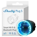 Produktbild: Shelly Smarte Steckdose Gen3 WLAN Bluetooth Plug Wi-Fi Steckdose Schwarz