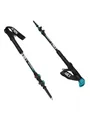 Produktbild: Nils Camp Wanderstöcke TK8607 aus Carbon (Trekkingstöcke, höhenverstellbar) schwarz/grau - 2 Stück