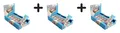 Produktbild: 3 x Chiefs Protein Bar (12x55g) Crispy Cookie (45,43 EUR/kg)