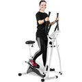 Produktbild: AsVIVA Crosstrainer Heimtrainer C16 Bluetooth 2in1 Cardio Fitness Zuhause Weiß