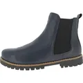 Produktbild: Andrea Conti Damen Stiefelette Leder Chelsea Boot mit losen Einlagen 0340229, Größe:39 EU, Farbe:Blau - Blau - 39