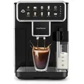 Produktbild: ChefRobot Espressomaschine AM7203 für Espresso, Cappuccino, Latte und Americano, Mit Selbstreinigungsfunktion, 4-stufigem Mahlgrad und Touchscreen schwarz