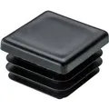 Produktbild: Hettich Einsteckgleiter für Vierkantrohre 2,5 cm x 2,5 cm Schwarz