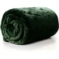 Produktbild: Unique Living  Decke Enzo 130x180cm Dunkelgrün