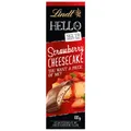 Produktbild: Lindt Hello Tafel Strawberry mit knusprigen Oat Crumble Stückchen 100g