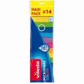 Produktbild: vileda COLORS MAXI PACK Mikrofasertücher Polyester 60 °C waschbar, 14 St.