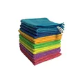 Produktbild: Vileda Mikrofaser Allzwecktücher Colors, Reinigungstücher zur trockenen und feuchten Anwendung, 100% Mikrofaser-Material, 30 x 30 cm, Mehrfarbig, Maxi-Pack, 14er-Pack