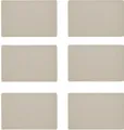Produktbild: Zeller Present Platzset, (Set, 6-St), Kunstleder, metallic, 30x45 cm