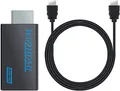 Produktbild: Compatible with Wii Zu HDMI Adapter Wii to Hdmi Konverter 1080p Wii 2 Hdmi Mit 3,5mm Buchse Wii U Spiele Audioausgang Tv Monitor Beamer Fernseher Mario Sports Games Dance Motion Controller Konsole