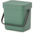 Produktbild: brabantia Abfallbehälter Sort&Go 3l Kunststoff Grün
