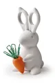 Produktbild: Qualy Design Papierscheren Büroklammerhalter + Schere Desk Bunny, (Schreibtisch-Set, Hase-Form), ca. 7,2 x 13,8 x 8,8 cm