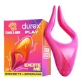 Produktbild: Durex Tease & Ride Multi erogene Zonen Stimulator - Vibrator-Sexspielzeug für Frauen, Männer & Paare - Sex Toy mit Vibration in 7 Stufen - Wasserdicht, leise & USB-aufladbar