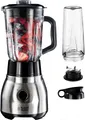Produktbild: RUSSELL HOBBS Standmixer 2-in-1 Glas- 23821-56, Edelstahl, 600 W, vollautom. Standmixer mit Kochfunktion, Smoothie, 8 Programme