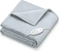 Produktbild: Beurer Heizdecke HD 75 | 424.00 | Wärmezudecke elektrisch | 6 Temperaturstufen | Flauschfaser | 180x130 cm | taupe