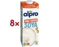 Produktbild: Alpro Pflanzenmilch SOYA ohne Zucker, 8x 1 Liter Sojadrink