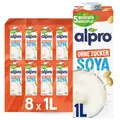 Produktbild: Sojadrink Vegan Pflanzlich Laktosefrei Protein Calcium Glutenfrei 8 x 1 L