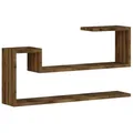 Produktbild: Livetastic Wandregal Ravi Wandregal, Nussbaum, Holzwerkstoff, Holzoptik, 90x41.2x17 cm, Küchen, Küchenmöbel, Küchenregale