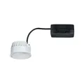 Produktbild: Paulmann 93069 Nova LED Einbauleuchte Modul Coin rund 50mm 6W 470lm 230V 2700K Satin rund Deckenspot Kunststoff