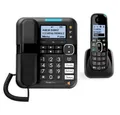 Produktbild: Amplicomms BigTel 1580 Combo - Telefon - schwarz Kabelgebundenes Telefon