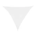 Produktbild: relaxdays Sonnensegel dreieckig weiß 3,0 x 3,0 m