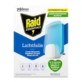 Produktbild: Raid Essentials LED Lichtfalle für Fliegen, Fruchtfliegen & Motten, 24/7 Schutz, Insektizidfrei, Familienfreundlich, Geruchlos & Ohne Rückstände, Für den Innenbereich, 1 Lichtfalle & 1 Nachfüllpackung
