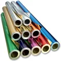 Produktbild: folia Alu-Bastelfolie, (B)500 mm x (L)10 m, gold / silber