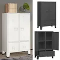 Produktbild: Kleiderschrank Schlafzimmer Garderobenschrank Metallschrank Schrank Regal Stahl