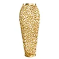Produktbild: Riess Ambiente Filigrane Design Vase Abstract Leaf Gold 65cm Handarbeit große Dekovase für Wohnzimmer, Flur, Schlafzimmer, Bad