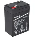 Produktbild: EXIDE Powerfit S306/4S Blei Akku mit Faston 4,8 mm 6V, 4500mAh