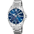 Produktbild: Lotus Herren Analog Uhr Edelstahl 316L Silber - Quarz - Mineralglas - 5 ATM Wasserdicht - Multifunktion 18812/1
