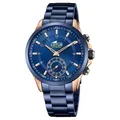 Produktbild: Lotus L18809/1 Herren Smartwatch Blaues Zifferblatt Edelstahl 100 m