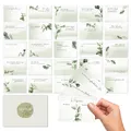 Produktbild: 25er Gästebuch Karten Hochzeit mit Fragen | DIN A7 Gästebuchkarten, Wunschkar...