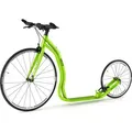 Produktbild: Yedoo Wolfer Sport Alloy Roller Scooter Tretroller - für Erwachsene und Teenager, bis 120 kg, mit Luftreifen 28/20 und verstellbarem Lenker Grün - Grün